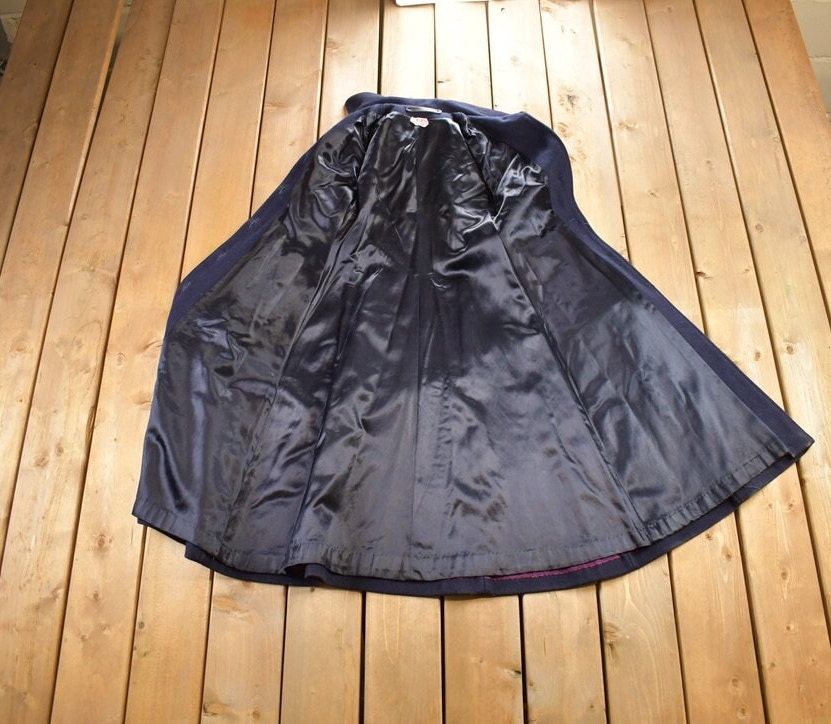 Vintage 1980s Place De La Mode Wool Coat