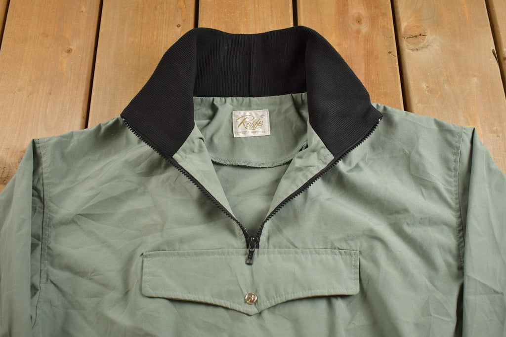 Vintage Early 1980s Roffe Skiwear Anorak Windbreaker Jacket