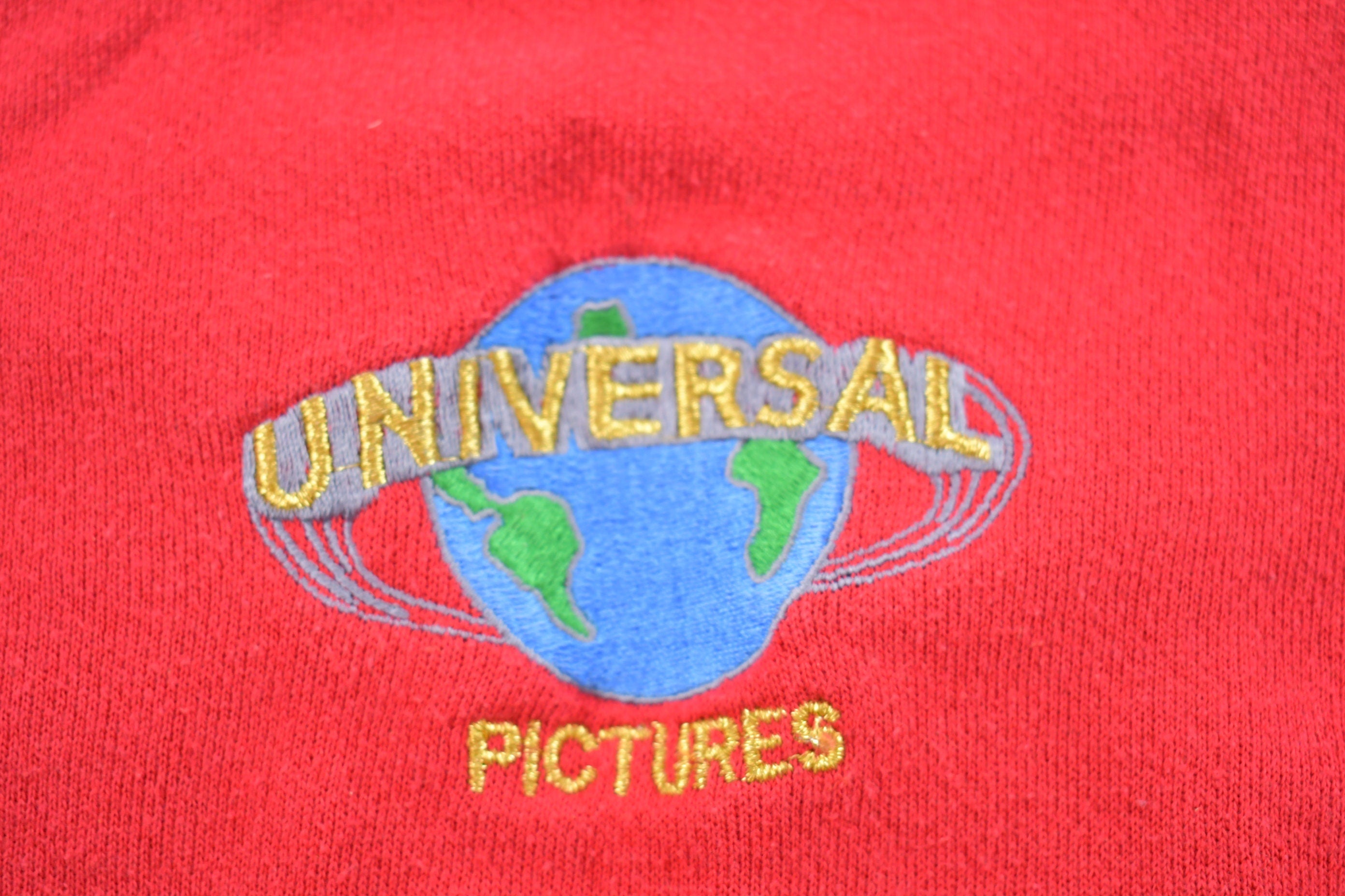 Vintage 1990s Universal Pictures Crewneck Sweatshirt  90s Crewneck  Souvenir  Athleisure  Studio  Travel And Tourism  Embroidered