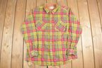 Vintage 1990s Haband Plaid Button Up Shirt