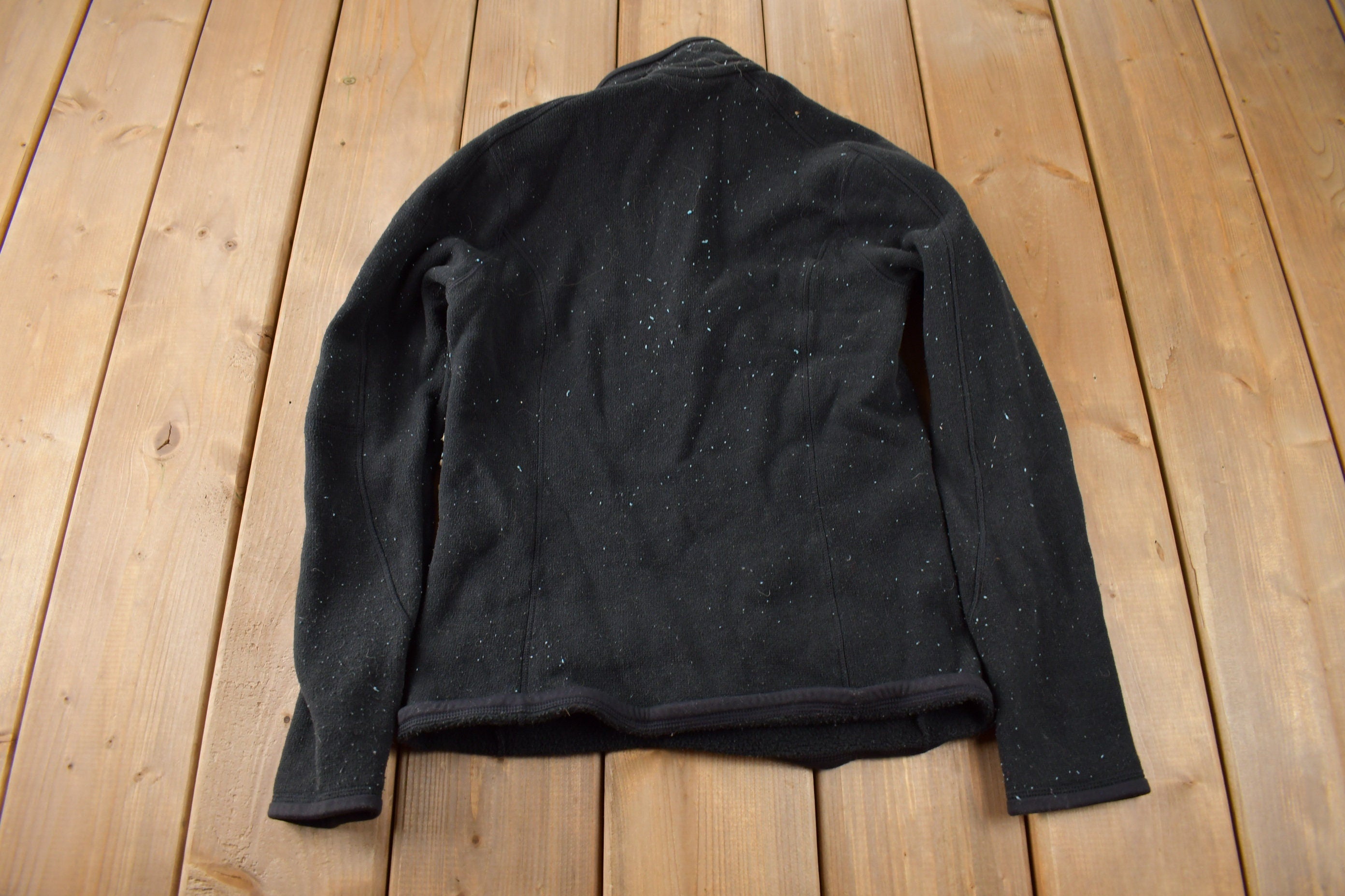 Vintage Y2K Patagonia Women's Quarter Zip Fleece Sweater Size Small