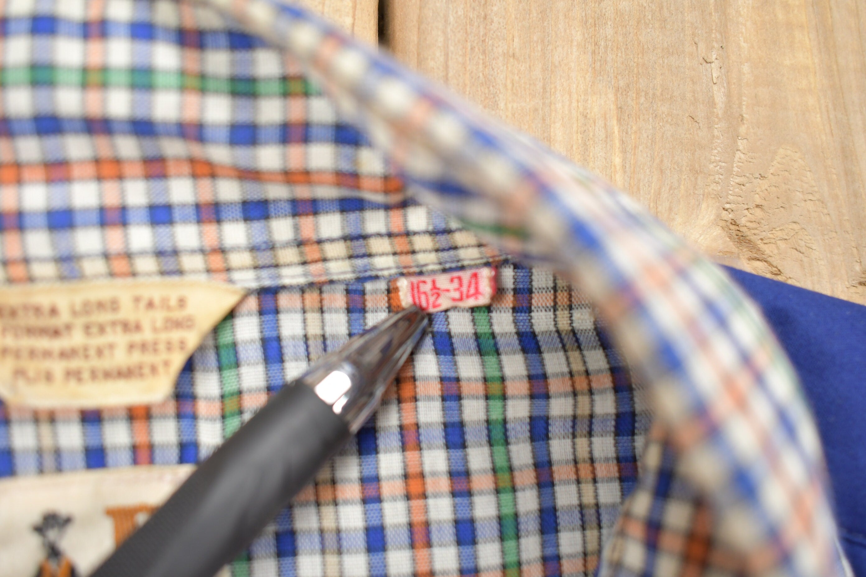 Vintage 1990s Barb B Check Pattern Western Button Up Shirt