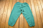 Vintage 1990s Tultex Turquoise Sweat Pants Size 1X