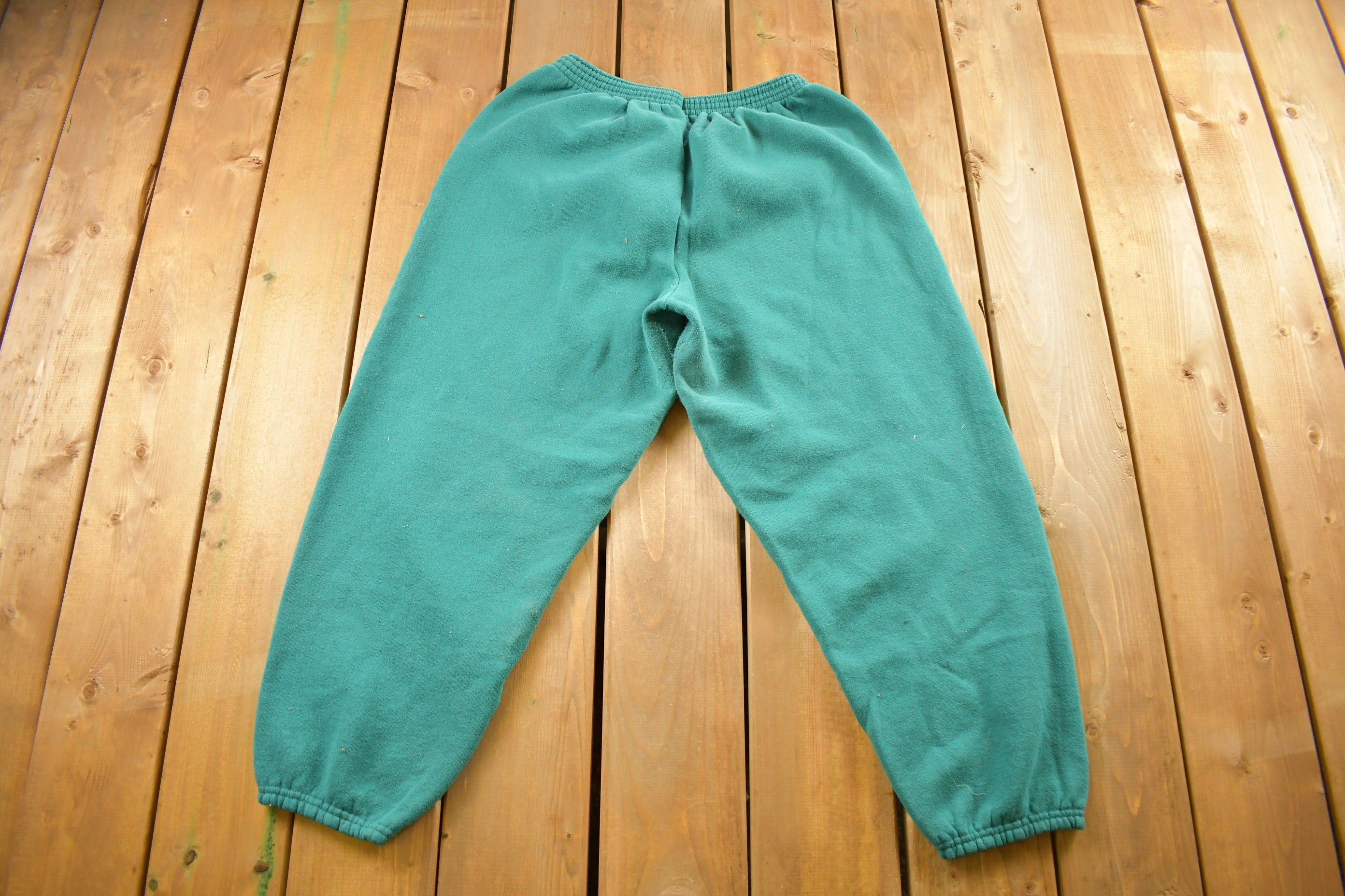 Vintage 1990s Tultex Turquoise Sweat Pants Size 1X