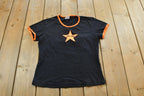 Vintage Y2K Sonar Peggy Berlin Star Ringer T Shirt Women's Medium / Baby Tee / Vintage T Shirt / Streetwear / Graphic Tee / Germany