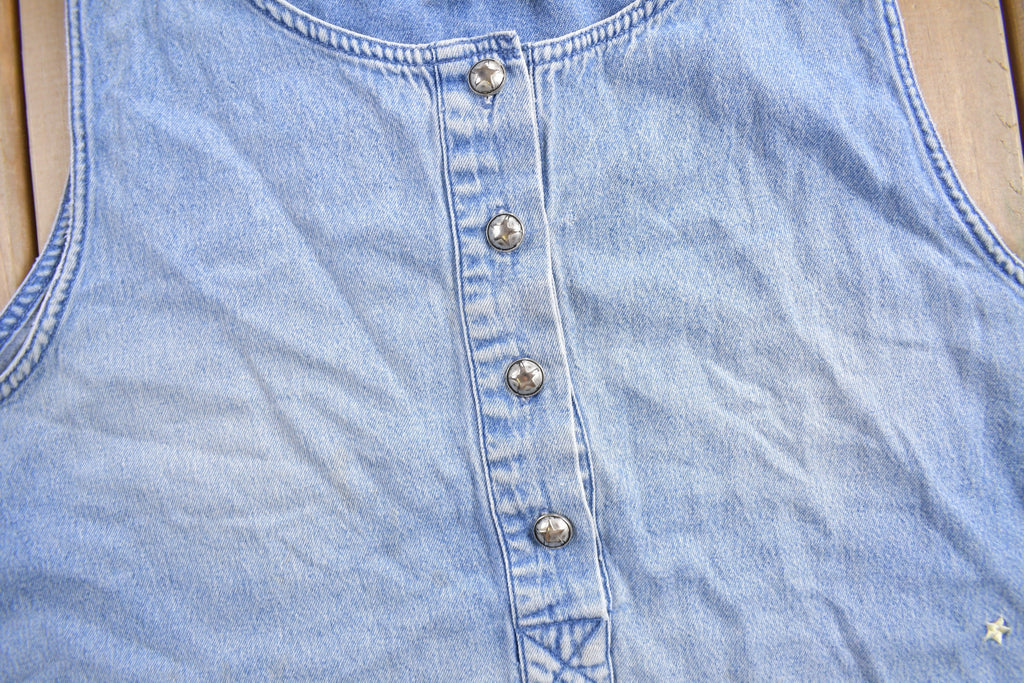 Vintage 1990s Christopher Banks Denim Dress