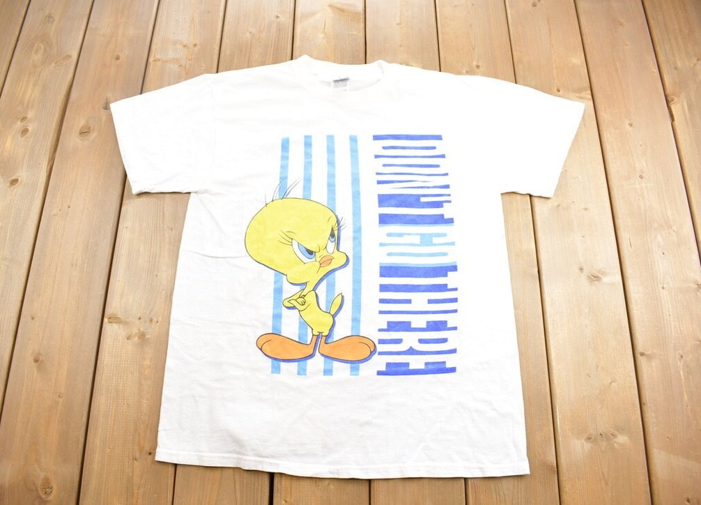 Vintage 1990s Tweety Bird ' Don't Go There' T-shirt