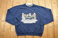 Vintage 1990s Double Collar Christmas Graphic Sweatshirt
