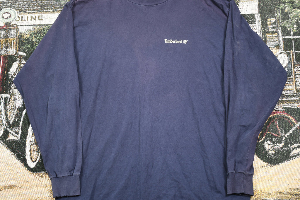 Vintage 1990s Timberland Long Sleeve Graphic T Shirt