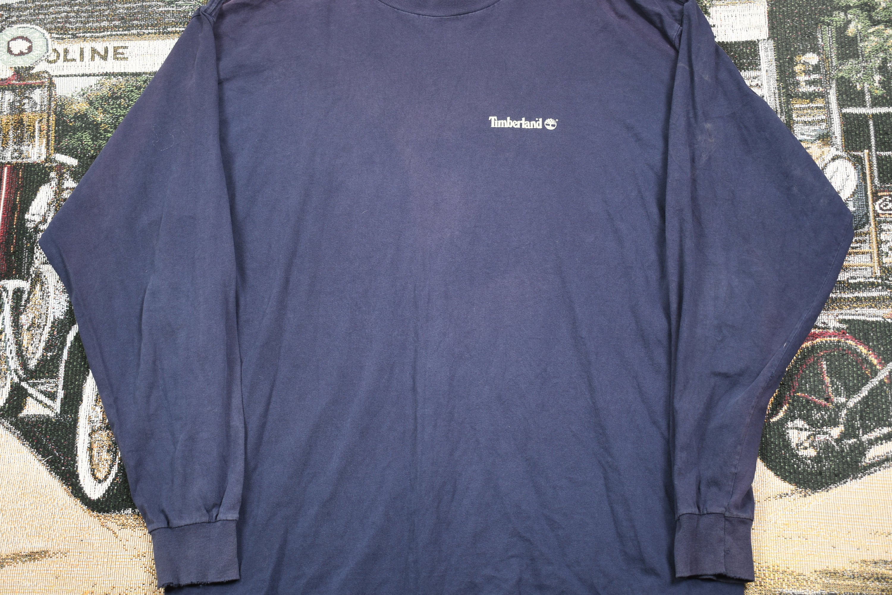 Vintage 1990s Timberland Long Sleeve Graphic T Shirt