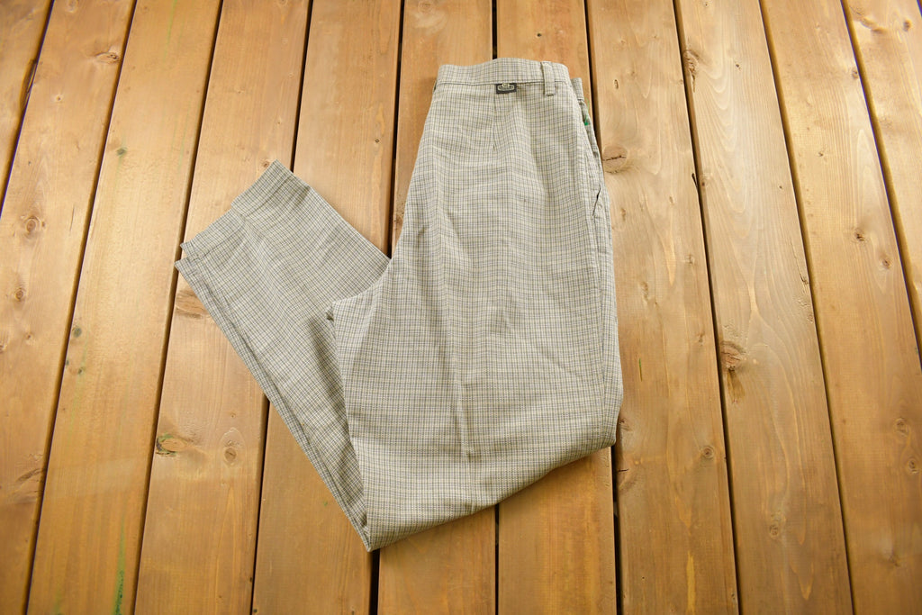 Vintage 1990s Lee Casuals Wrinkle Free Pleated Trousers