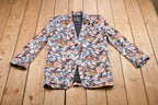Vintage 1990s All Over Print Blazer
