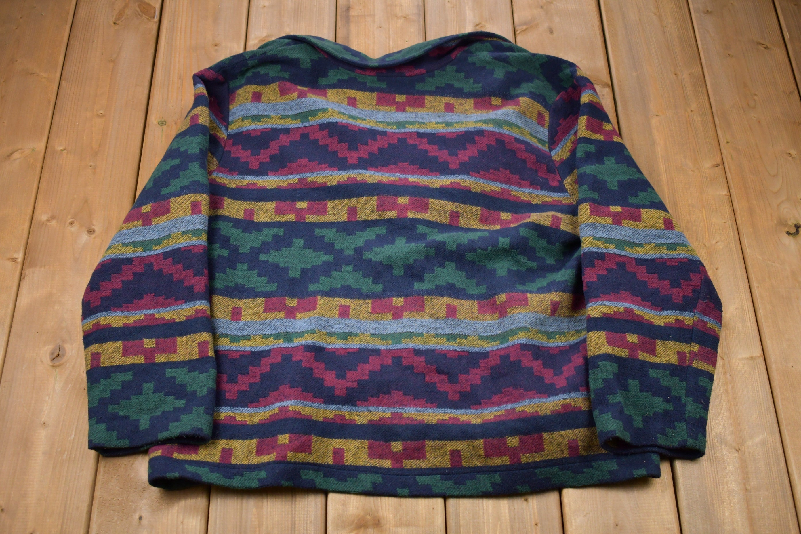 Vintage 1990s Willow Ridge Made In USA Knitted Sweater