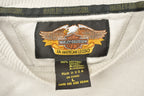 Vintage 1990s Harley Davidson Motorcycles Long Sleeve Shirt