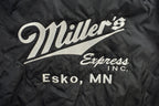 Vintage 1990s Halloway Millers Minnesota Satin Bomber Jacket