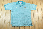 Vintage 1990s Jacksonville Jaguars University Collegiate Quarter Button Polo