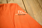 Vintage 1990s Polo Jeans Co Orange Crewneck Sweatshirt
