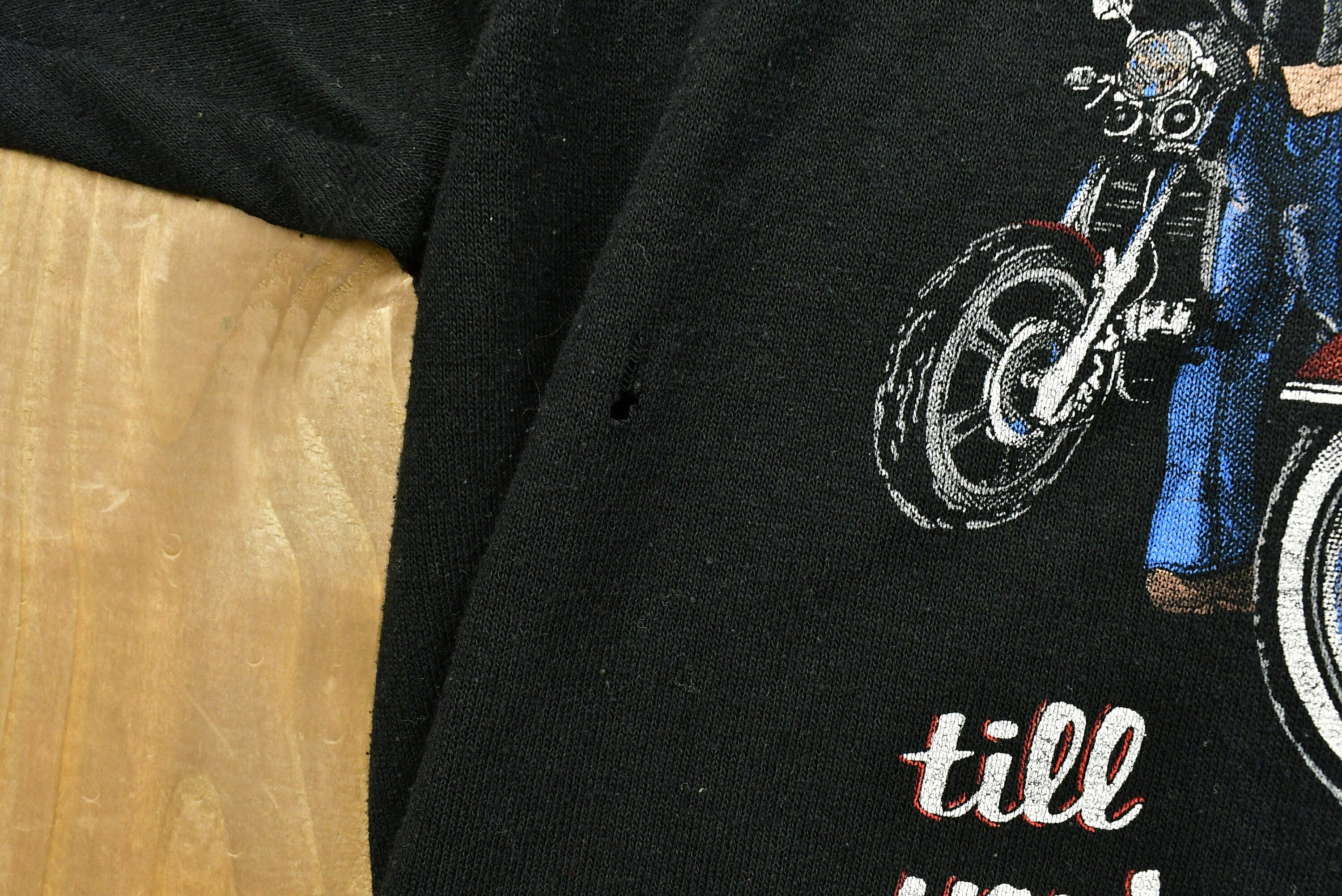 Vintage 1970's M.D.O. Harley Bikers T-Shirt Single Stitch