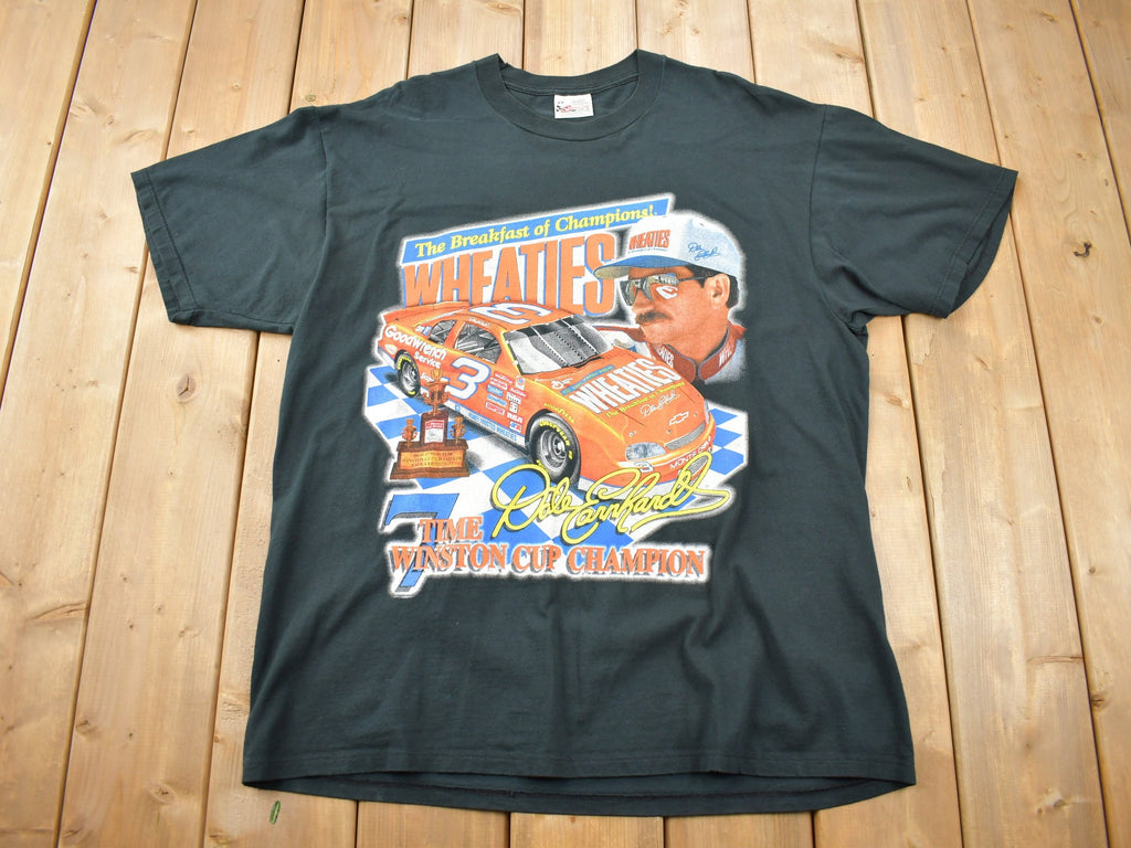 Vintage 1997 Dale Earnhardt Wintson Cup Champion Graphic T-Shirt