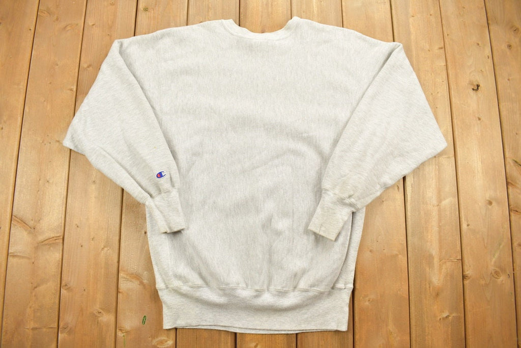 Vintage 1990s Michigan Athletic Dept Reverse Weave Crewneck Sweater