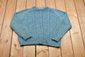 Vintage 1980s Hand Made Knitted Sweater