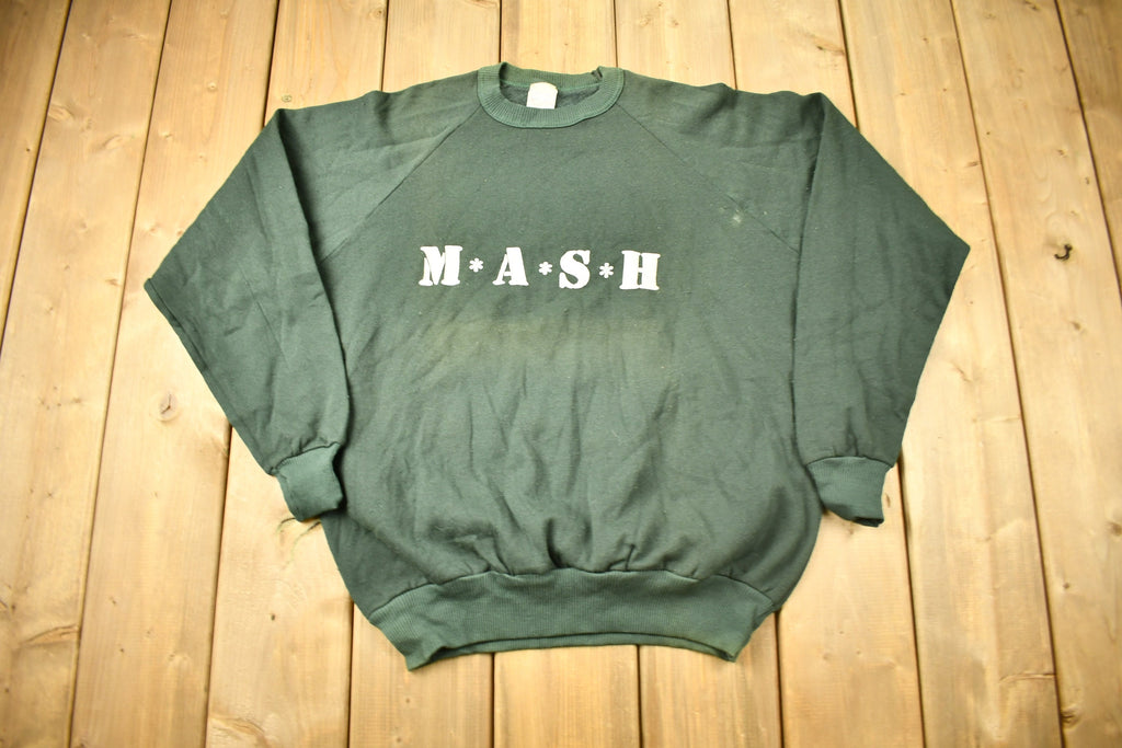 Vintage 1980s M*A*S*H Raglan Crewneck Sweatshirt