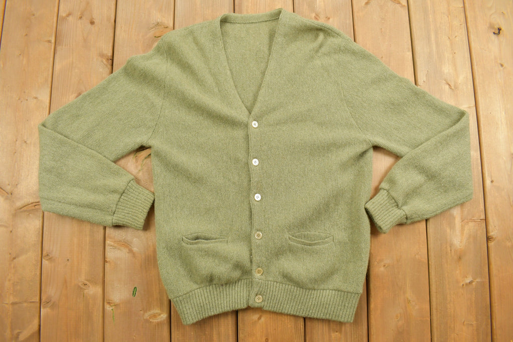 Vintage 1980s Knitted Cardigan Sweater