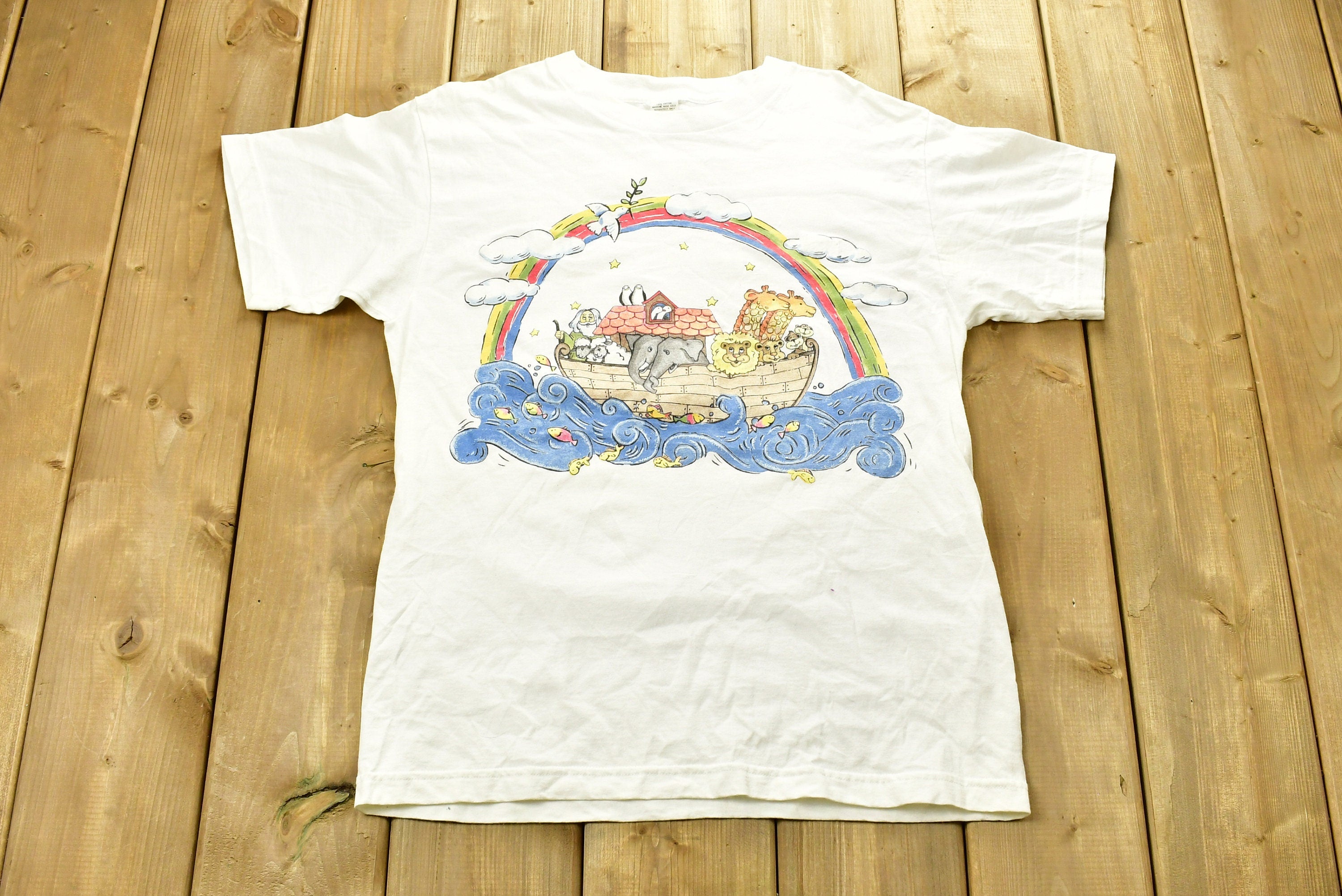 Vintage 90's Noah's Ark Graphic T-Shirt
