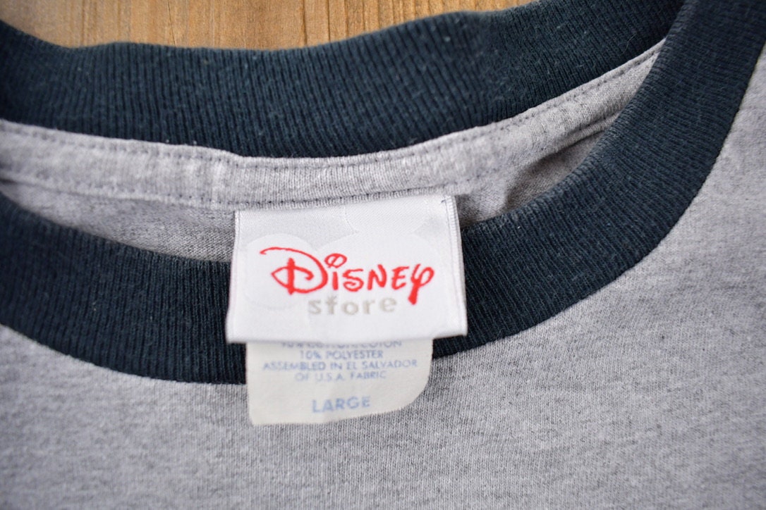 Vintage 1990s Disney Tiggers Hyper Speed Shop Motive Graphic T-Shirt Size L