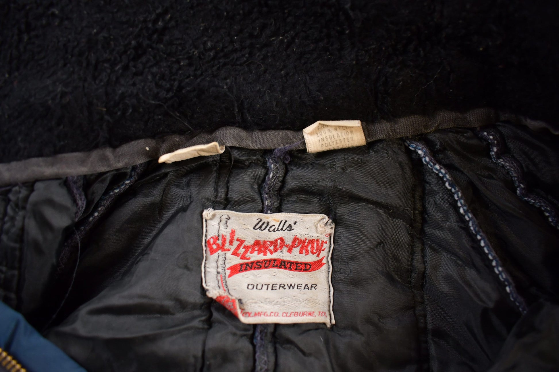 Vintage 1970s Walls Blizzard Pruf Jumpsuit Size 30x25