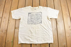 Vintage 1989 Bongo's Dream Dorm Mattt Groening Apple Graphic T-Shirt