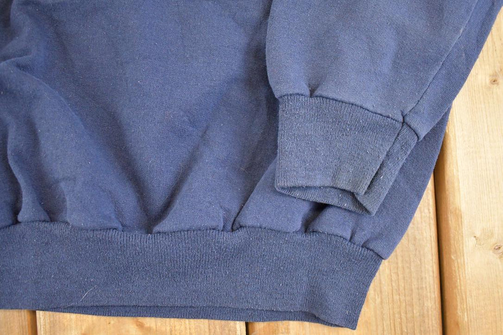 Vintage 1990s Hanes Streetwear Blank Crewneck Sweatshirt Men's L