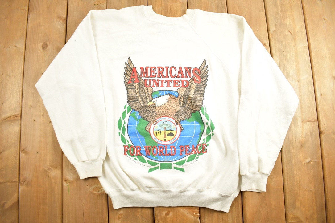 Vintage 1990s Operation Desert Storm Crewneck Sweatshirt