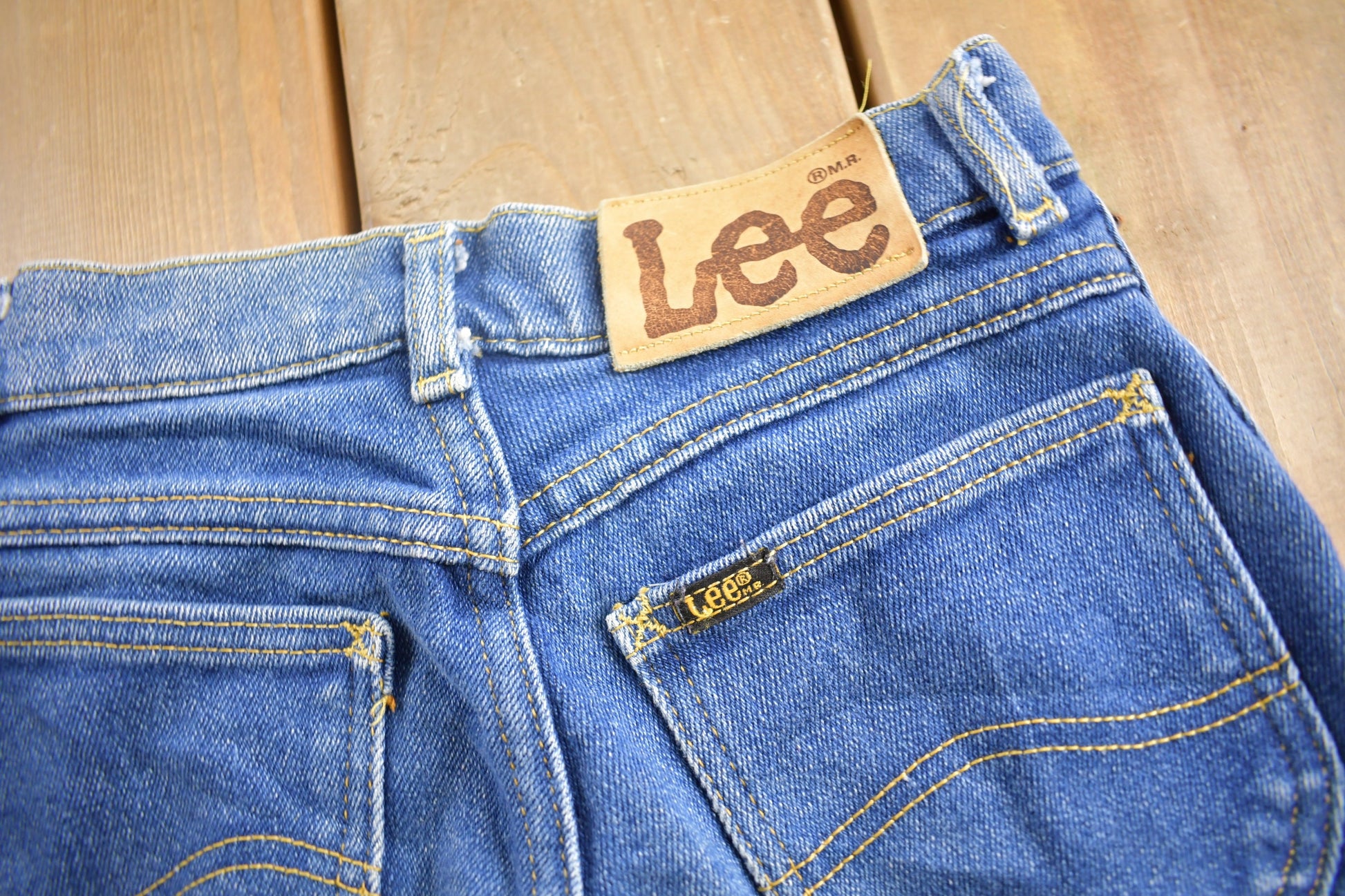 Vintage 1970s Lee Riders Jeans Youth Size 24 x 24