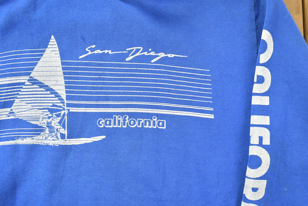 Vintage 1990s San Diego California Hoodie Sweatshirt