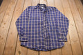 Vintage 1990s Main Stream Plaid Button Up Shirt