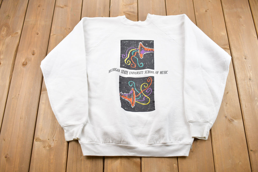 Vintage 1992 University of Michigan State Collegiate Crewneck