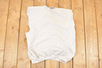 Vintage 1990s Angela Davis Graphic Print Sleeveless Crewneck Sweatshirt Men's M