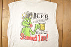 Vintage 1990s Slammed I am! Funny Beer Graphic Tank Top