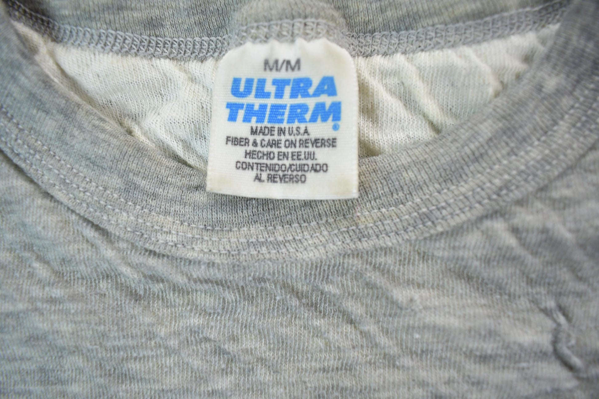 Vintage 1990s Blank Grey Crewneck Sweatshirt