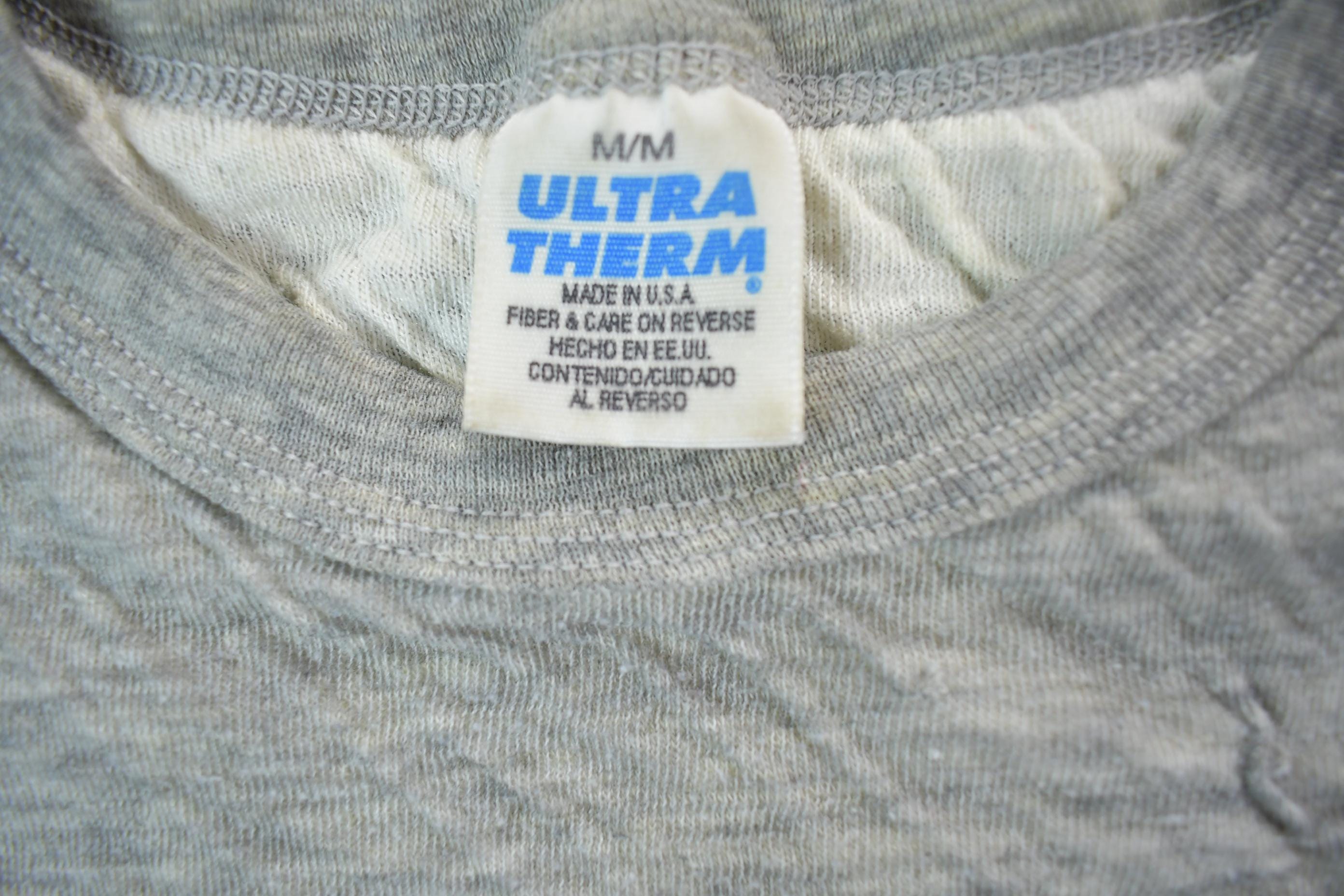 Vintage 1990s Blank Grey Crewneck Sweatshirt