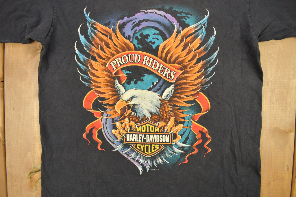 Vintage 1995 New Castle Harley Davidson Pennsylvania T-Shirt