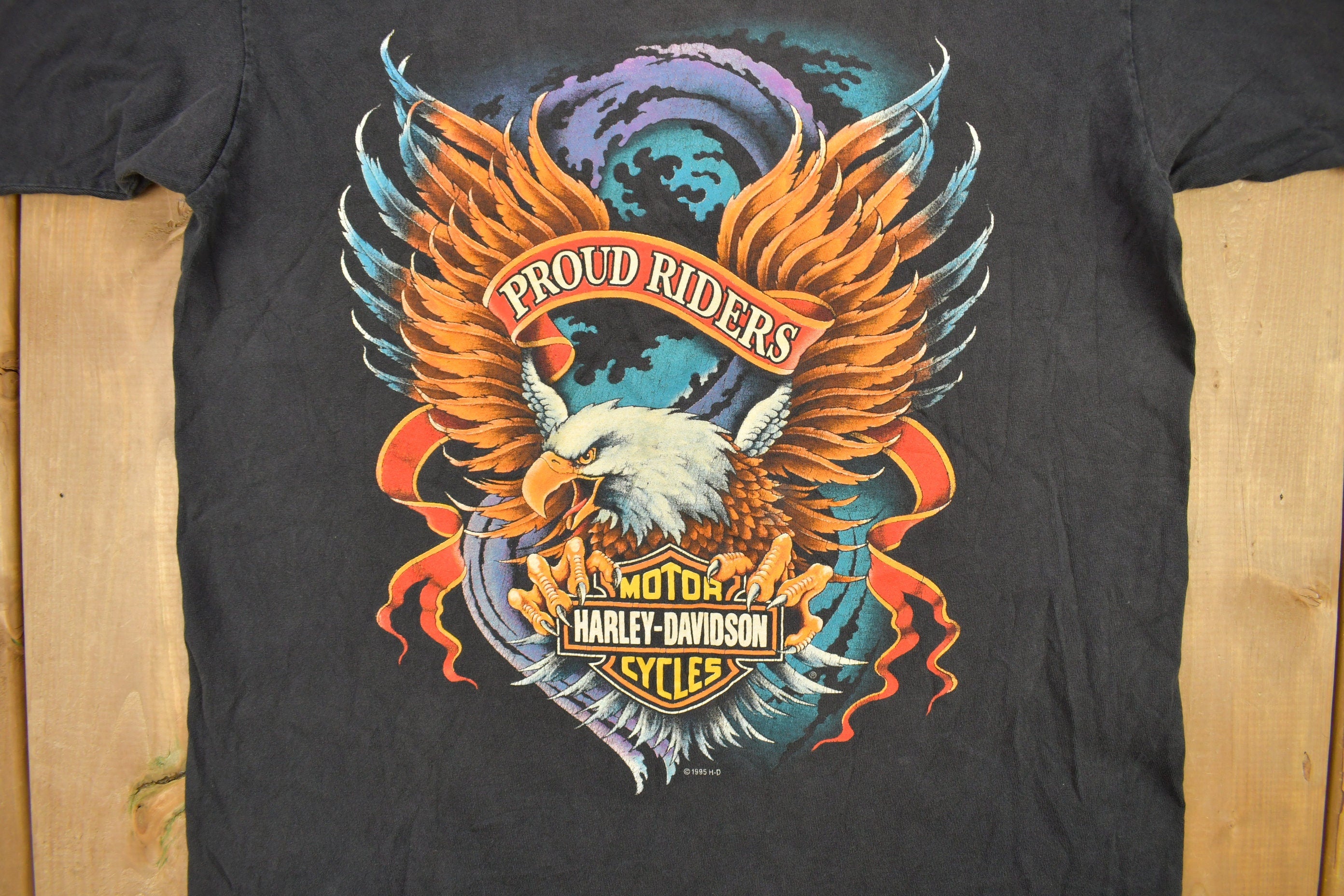 Vintage 1995 New Castle Harley Davidson Pennsylvania T-Shirt