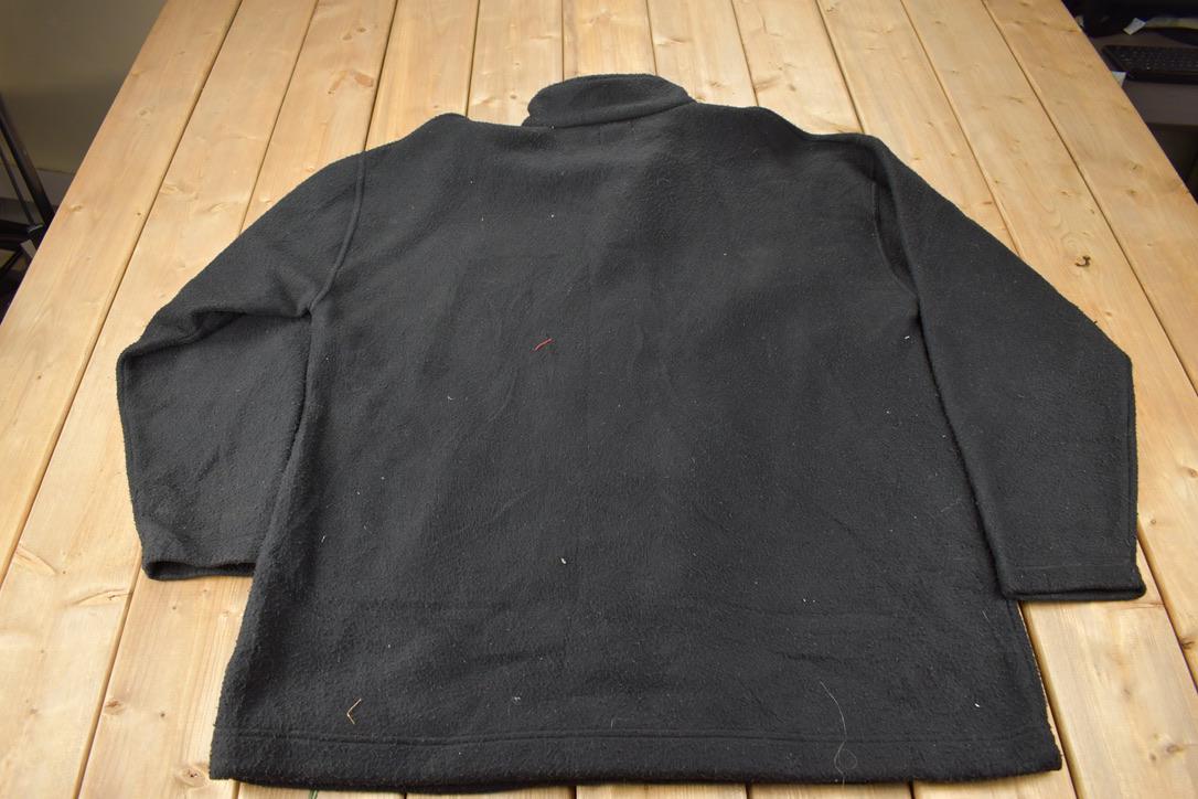 Vintage 1990s Perry Ellis America Embroidered Fleece Sweater Size 2XLT