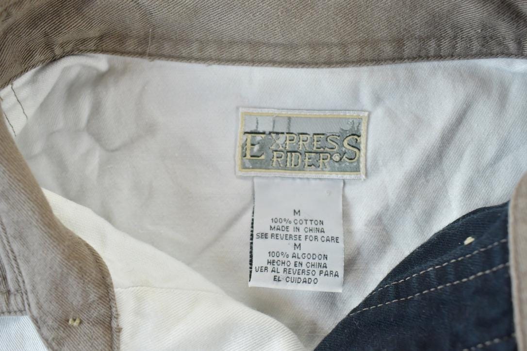 Vintage 1990s Aztec Button Up Shirt