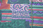 Vintage 1990s Basic Editions All Over Patchwork Patterned Hoodie
