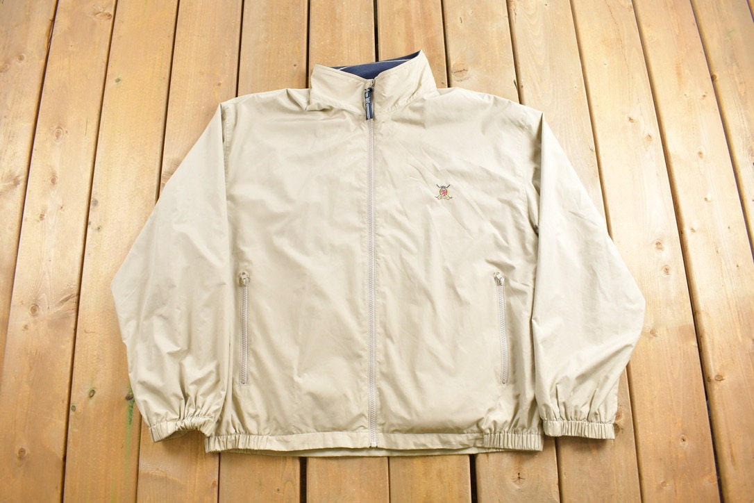 Vintage 1990s Tommy Hilfiger Windbreaker Jacket