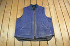 Vintage 1990s Carhartt Sun Faded Distressed Vest Jacket Mens XL