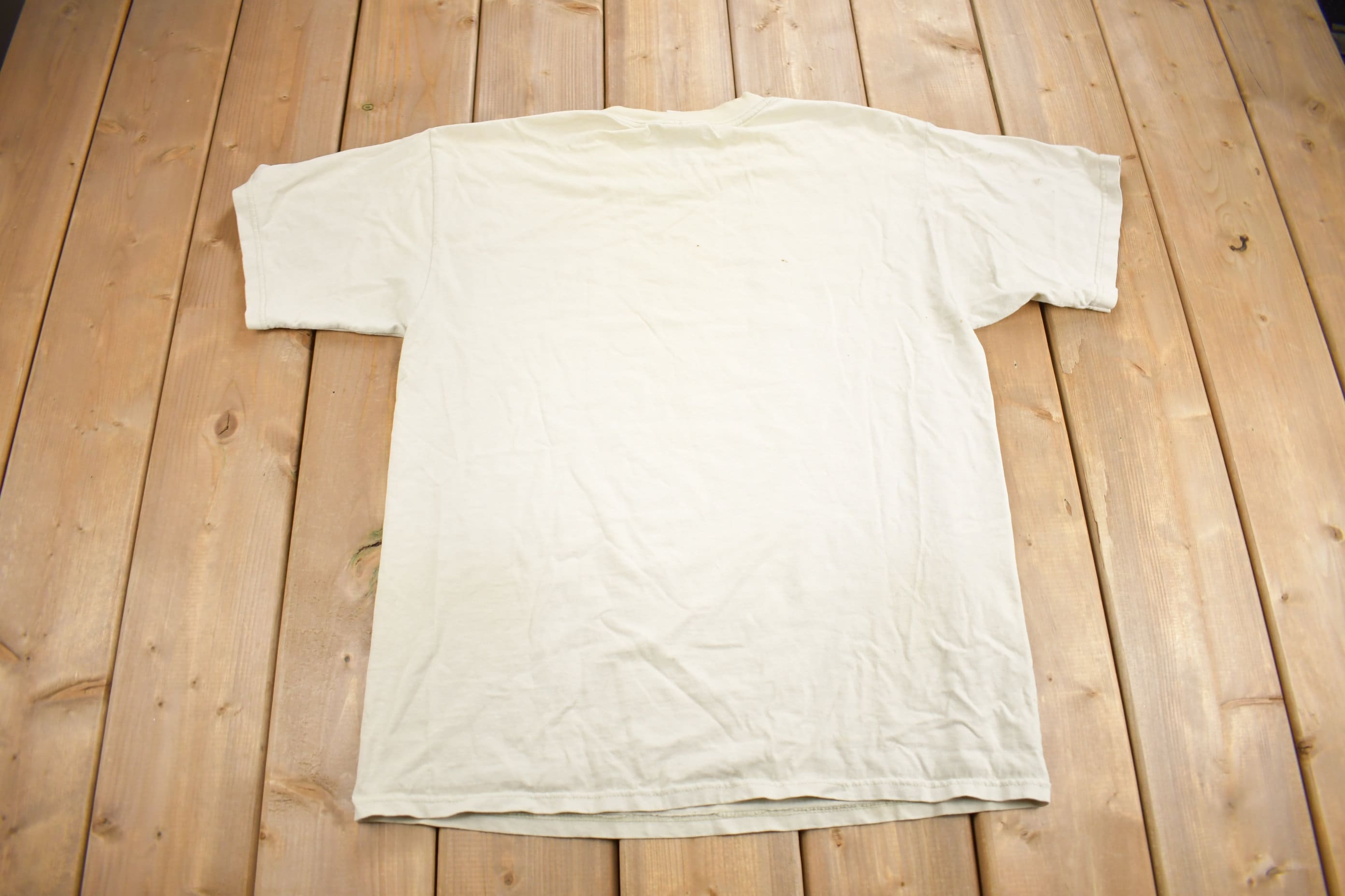 Vintage 1990s Drunk Moose Funny Graphic T Shirt