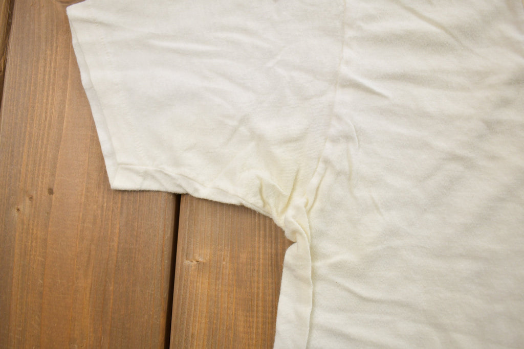 Vintage 1990s Blank V-Neck T Shirt